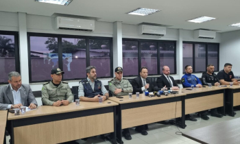 Forças de segurança prendem 32 pessoas após foguetório em Goiás